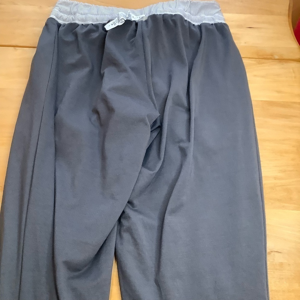 LULULEMON Gray Run Bandit Track Pant Gorpcore Jogger Parachute Size 4 - Picture 10 of 13